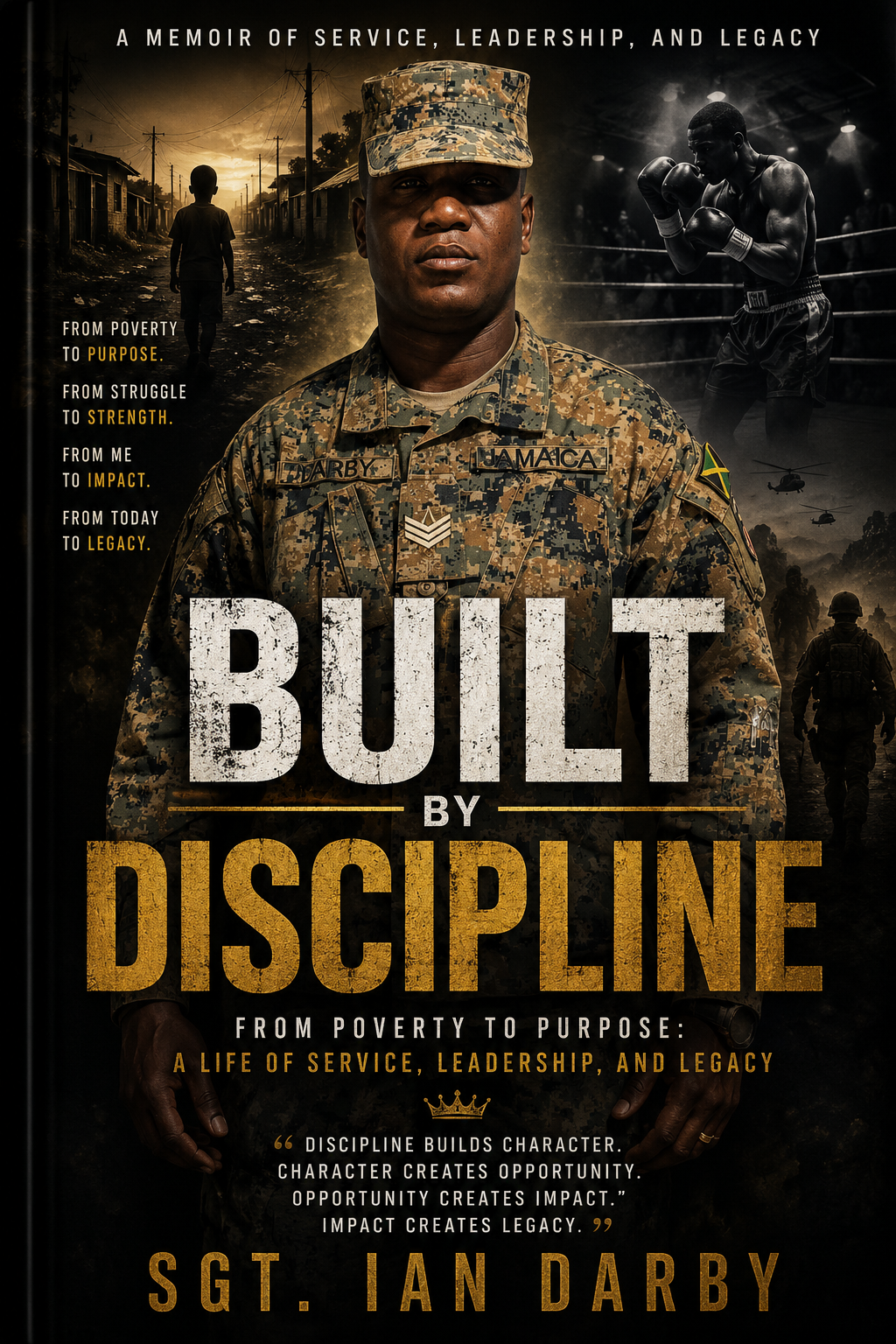 Built by Discipline by Sgt. Ian Darby book cover